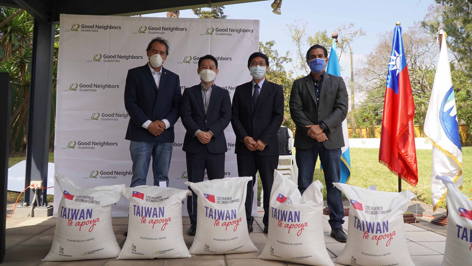 Guatemala recibe donación del Gobierno de Taiwán para ayudar a familias afectadas por Eta e Iota