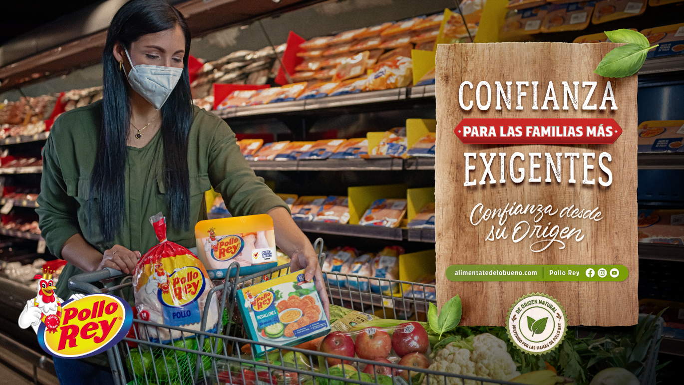 POLLO REY CONFIANZA DESDE SU ORIGEN