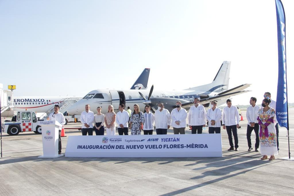 Ruta Mérida-Flores de TagAirlines