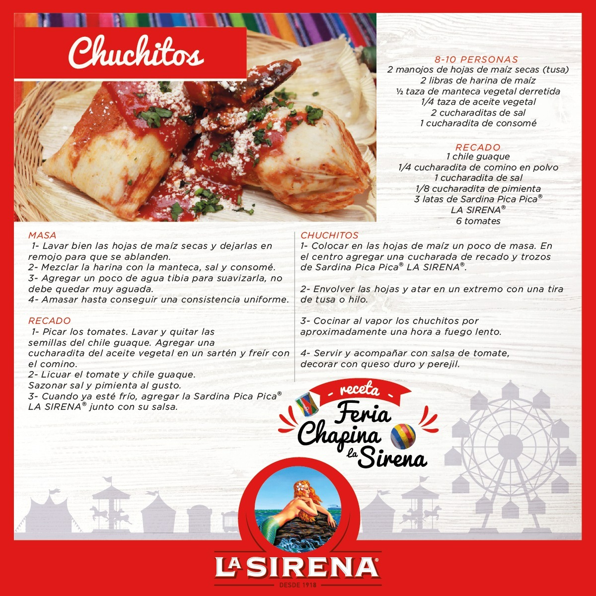 Recetas la sirena II