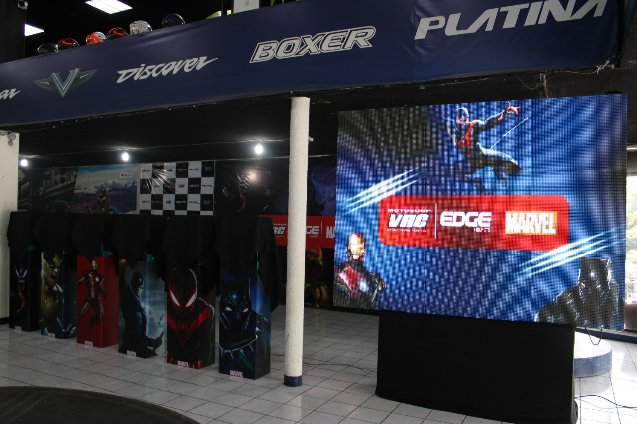 VRC presenta la edición especial de Cascos Edge de Marvel 