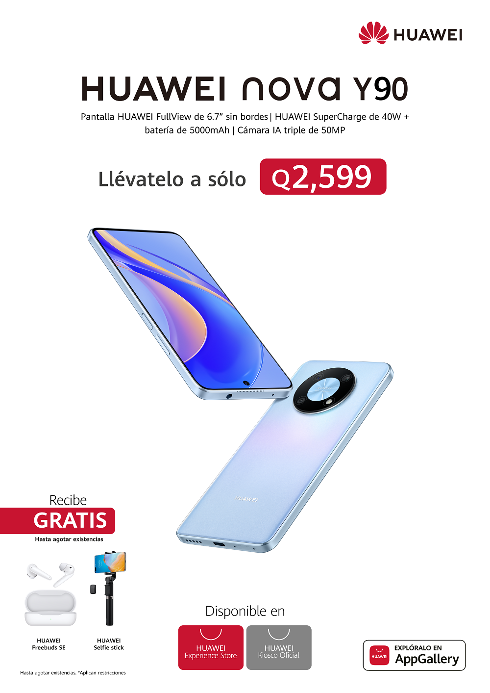 4 Razones por las cuales te encantará el HUAWEI nova Y90 