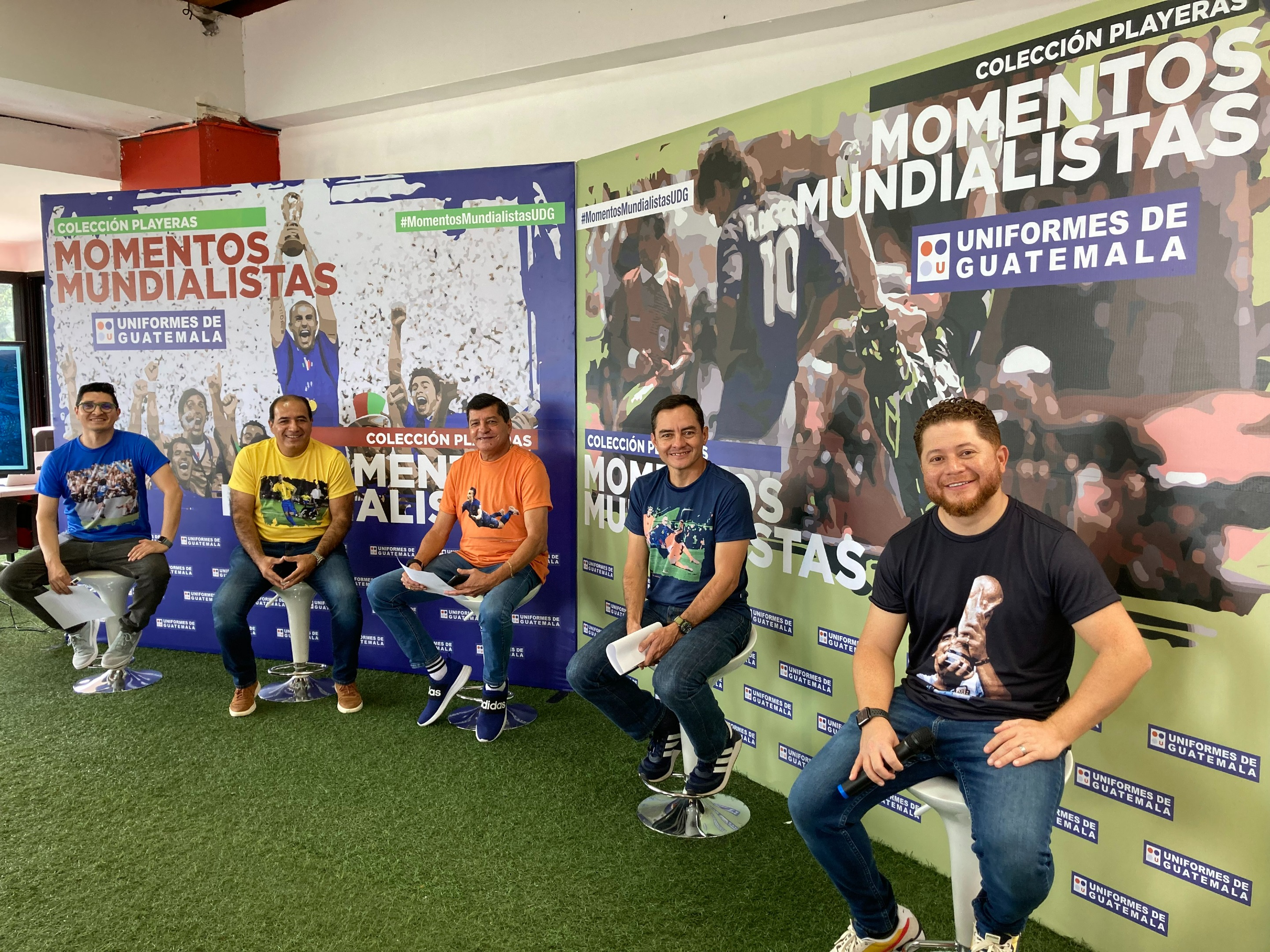 Uniformes de Guatemala presenta su colección “Momentos Mundialistas”