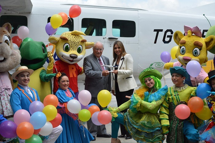 TAG AIRLINES E IRTRA , VUELO A RETALHULEU