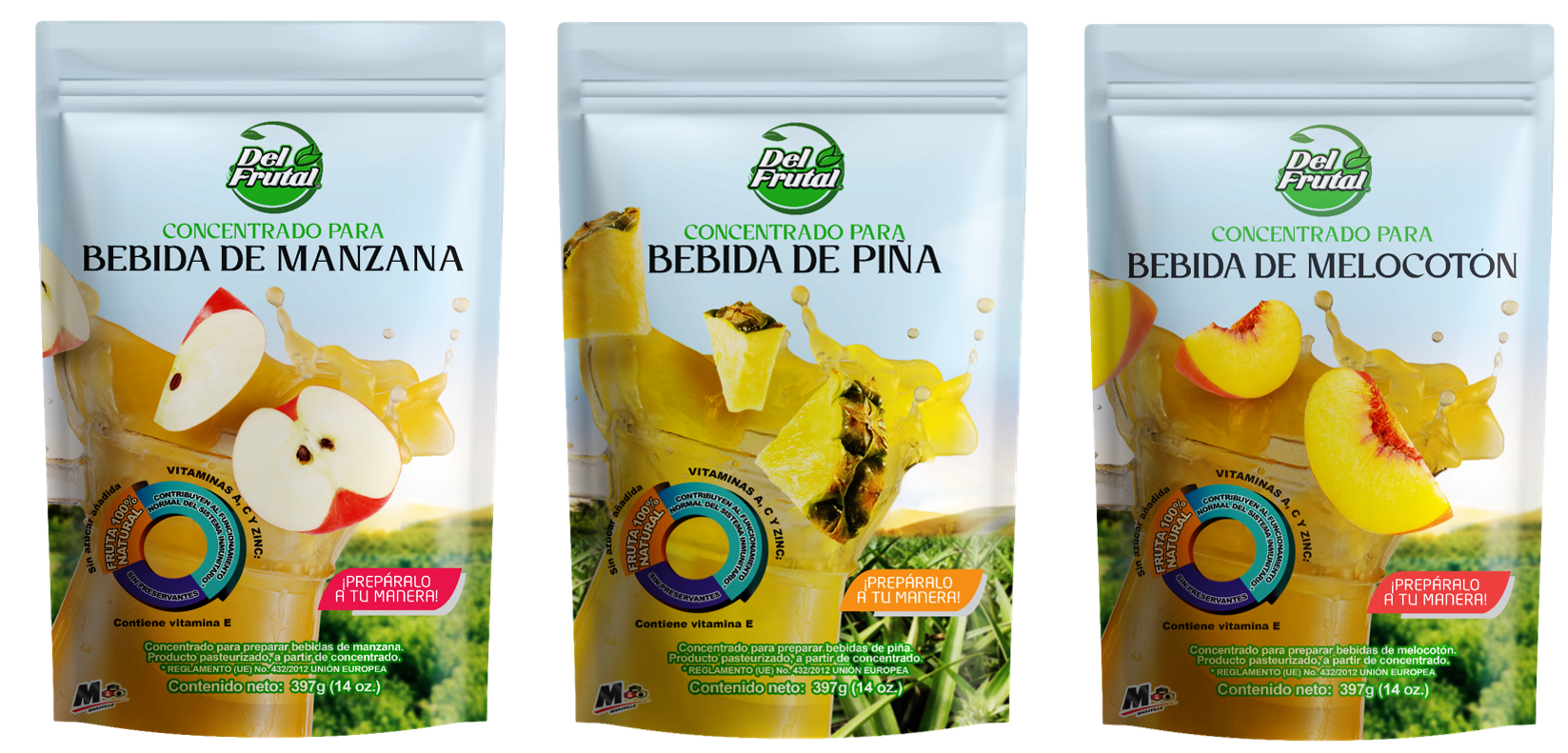  Del Frutal lanza su nuevo concentrado de frutas 100% natural