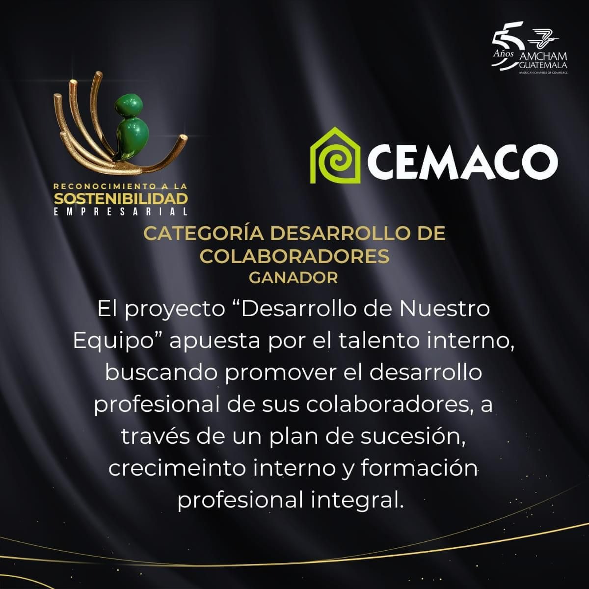 CEMACO recibe reconocimiento 