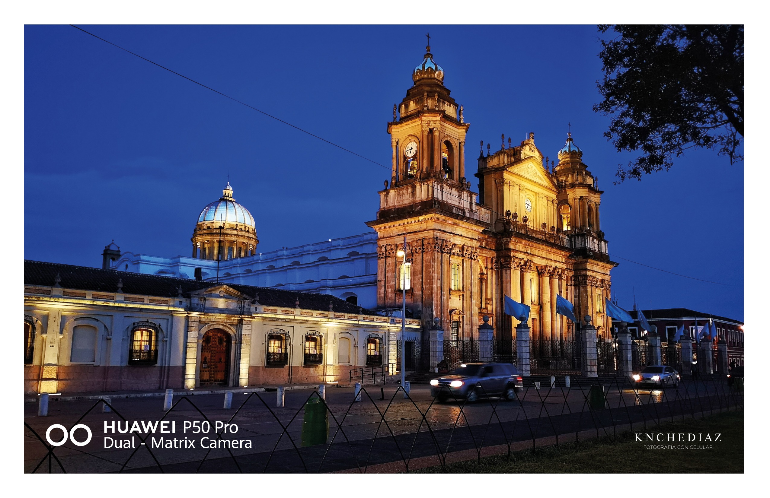Foto con HUAWEI P50 Pro en claro