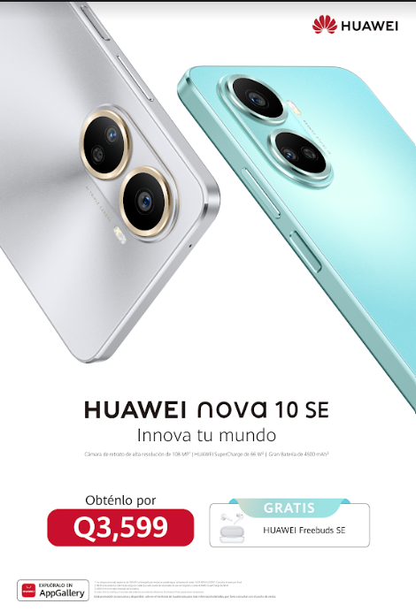 El HUAWEI nova 10 SE 