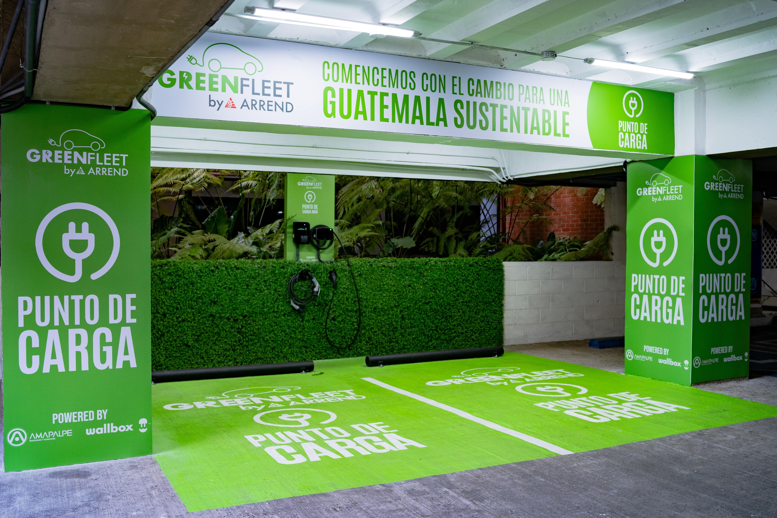 PRIMER CENTRO DE CARGA GREEN FLEET ARREND EN CENTRO AMÉRICA