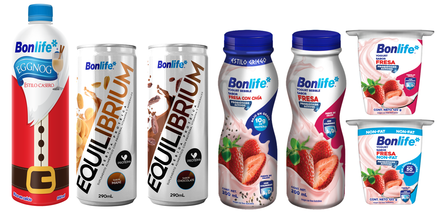 Bonlife vasitos yogurt