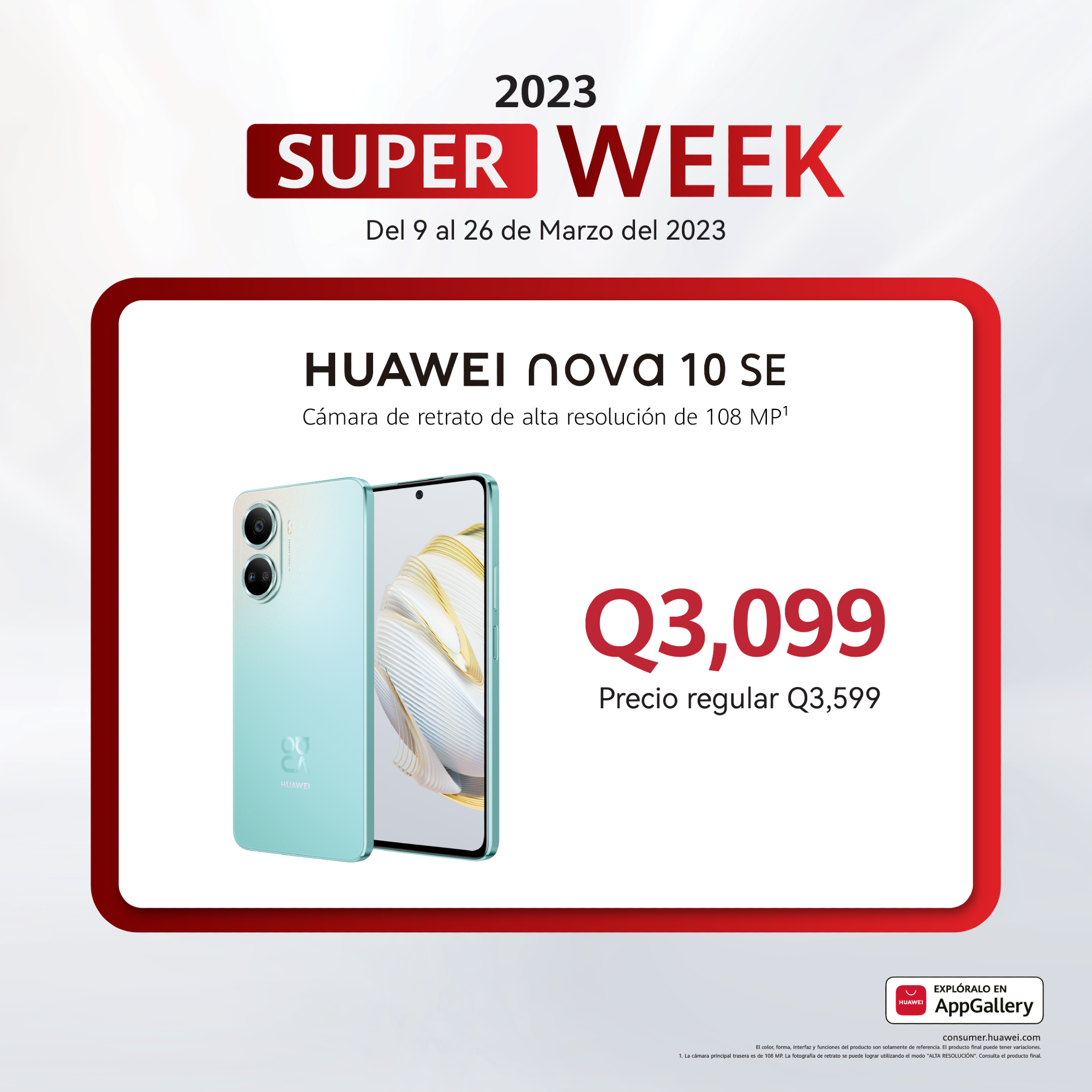 Aprovecha los descuentos en la HUAWEI Super Week