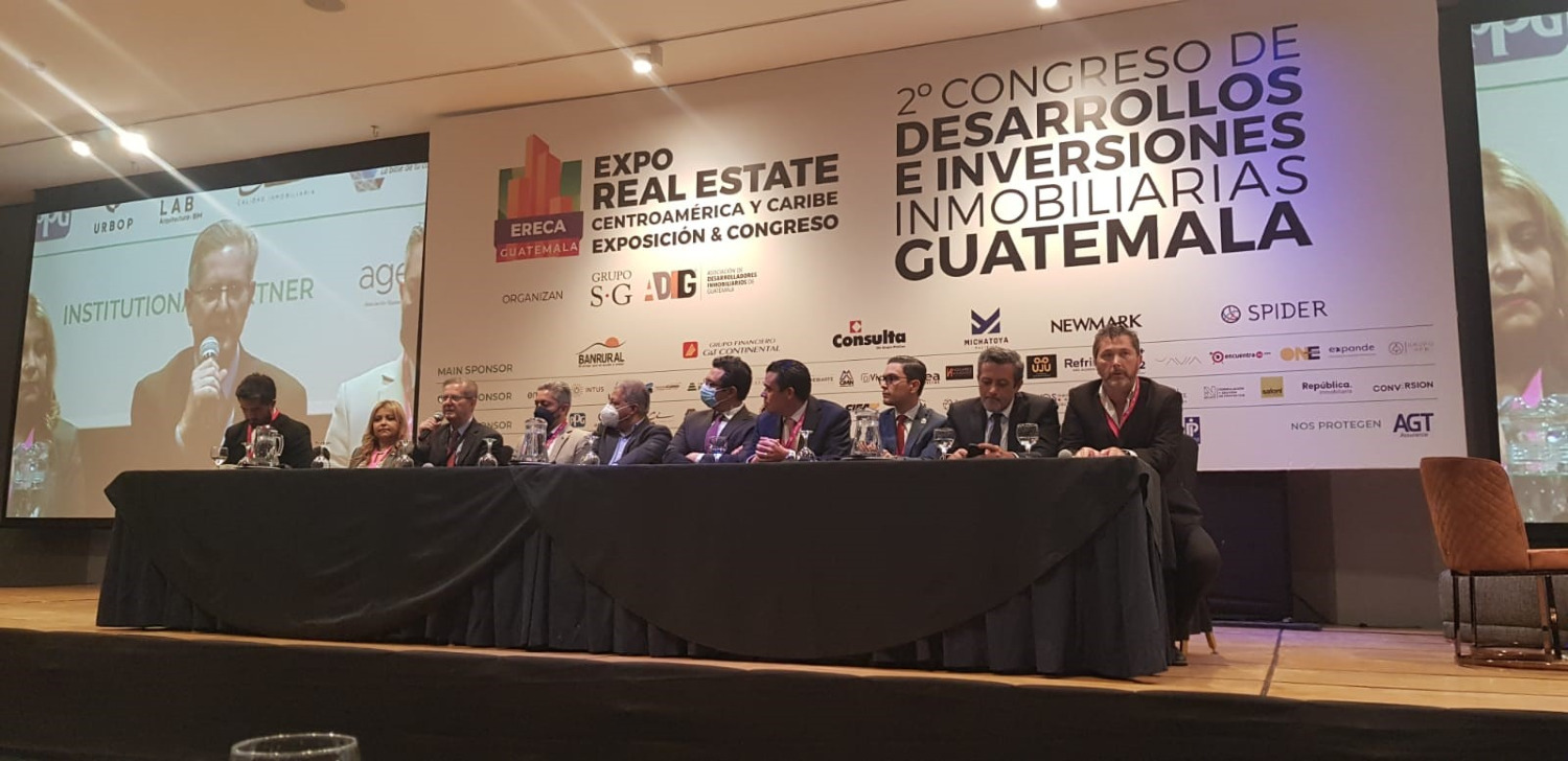 DA INICIO EN GUATEMALA EL 2º CONGRESO DE DESARROLLOS E INVERSIONES INMOBILIARIAS DE CENTRO AMÉRICA Y EL CARIBE