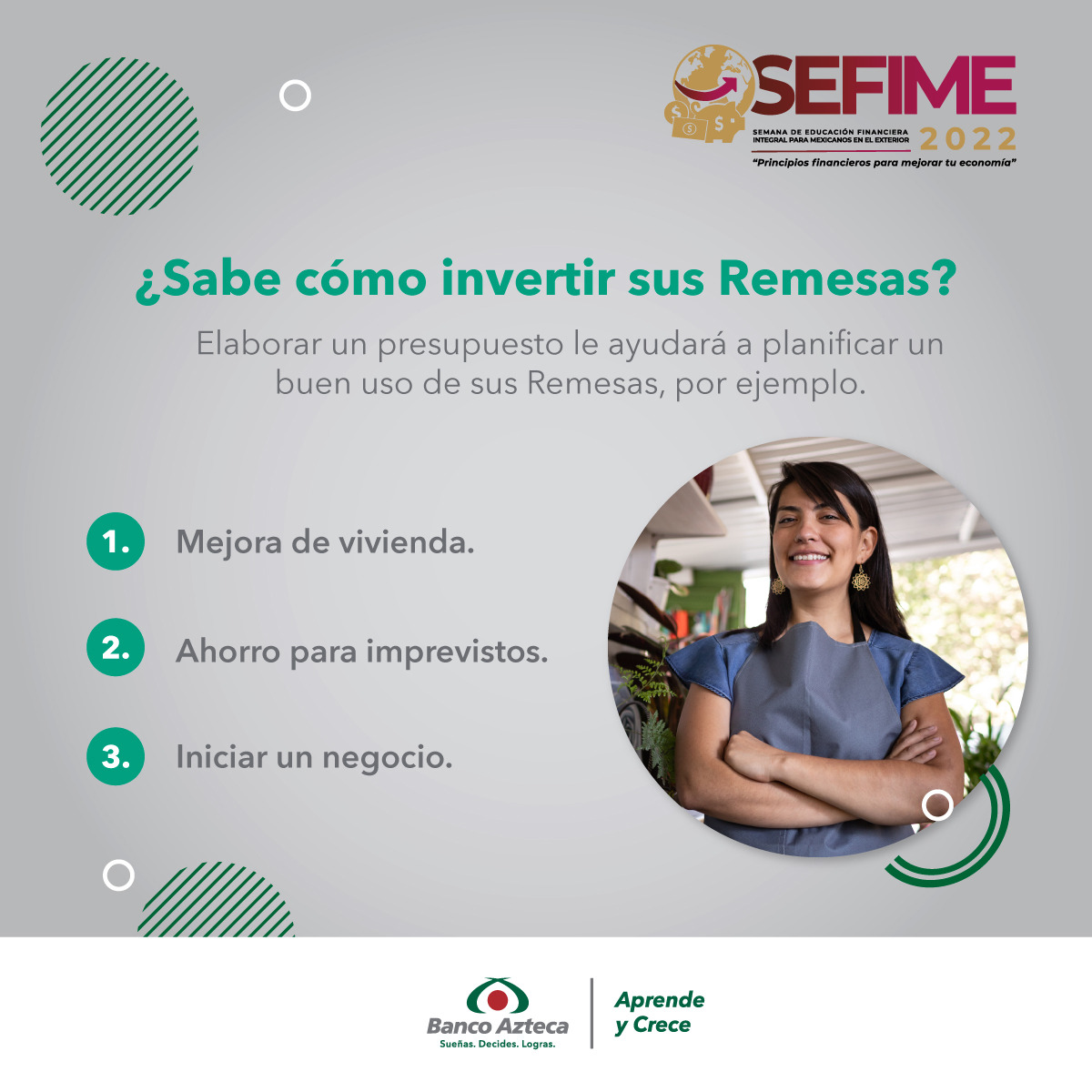 Banco Azteca apoya la Educación Financiera de la comunidad latinoamericana migrante.