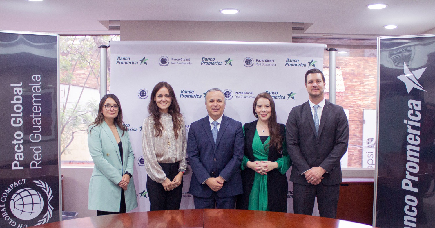 Banco Promerica se ha comprometido con el Pacto Global Guatemala.