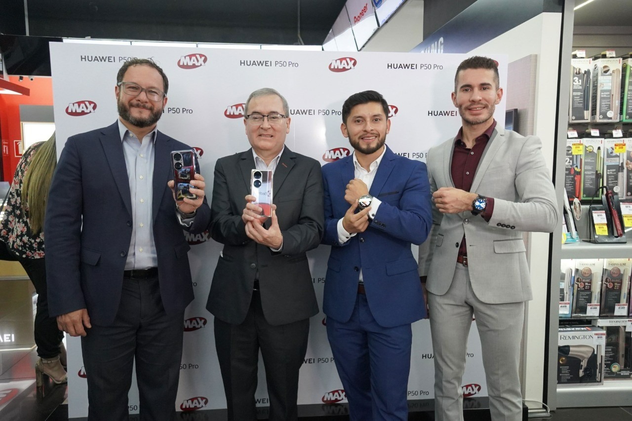 Llega a Tiendas MAX el nuevo HUAWEI P50 Pro