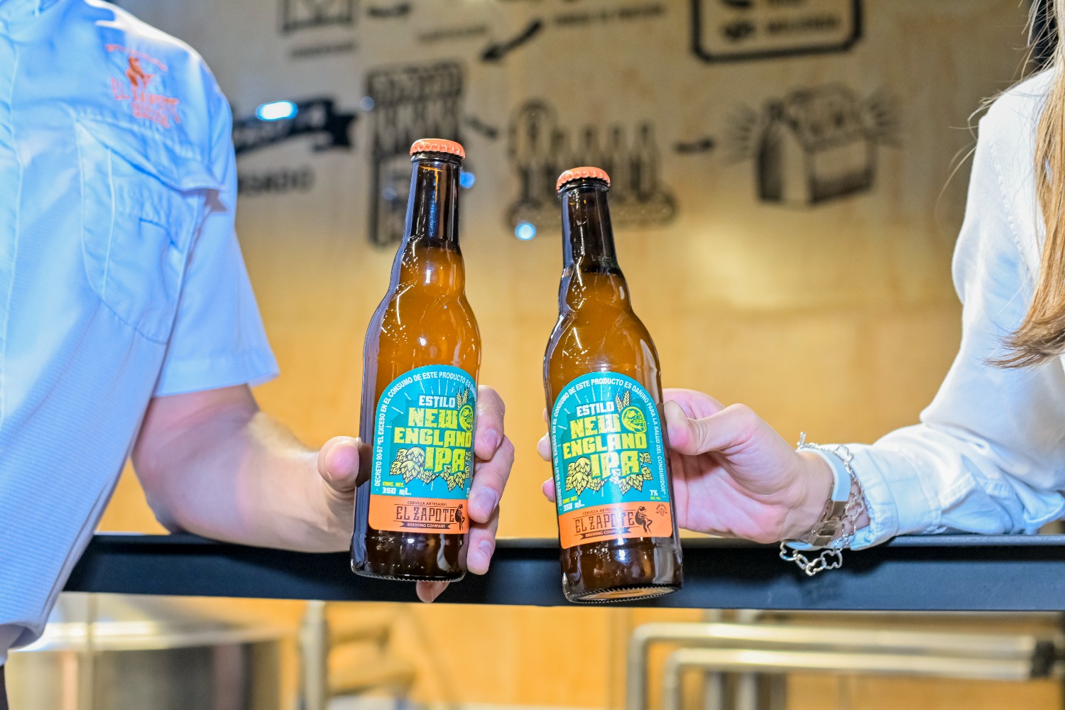 Cerveza Artesanal New England IPA de El Zapote