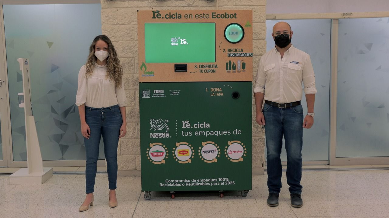 NESTLÉ HABILITA MÁQUINA ECOBOT EN GUATEMALA 