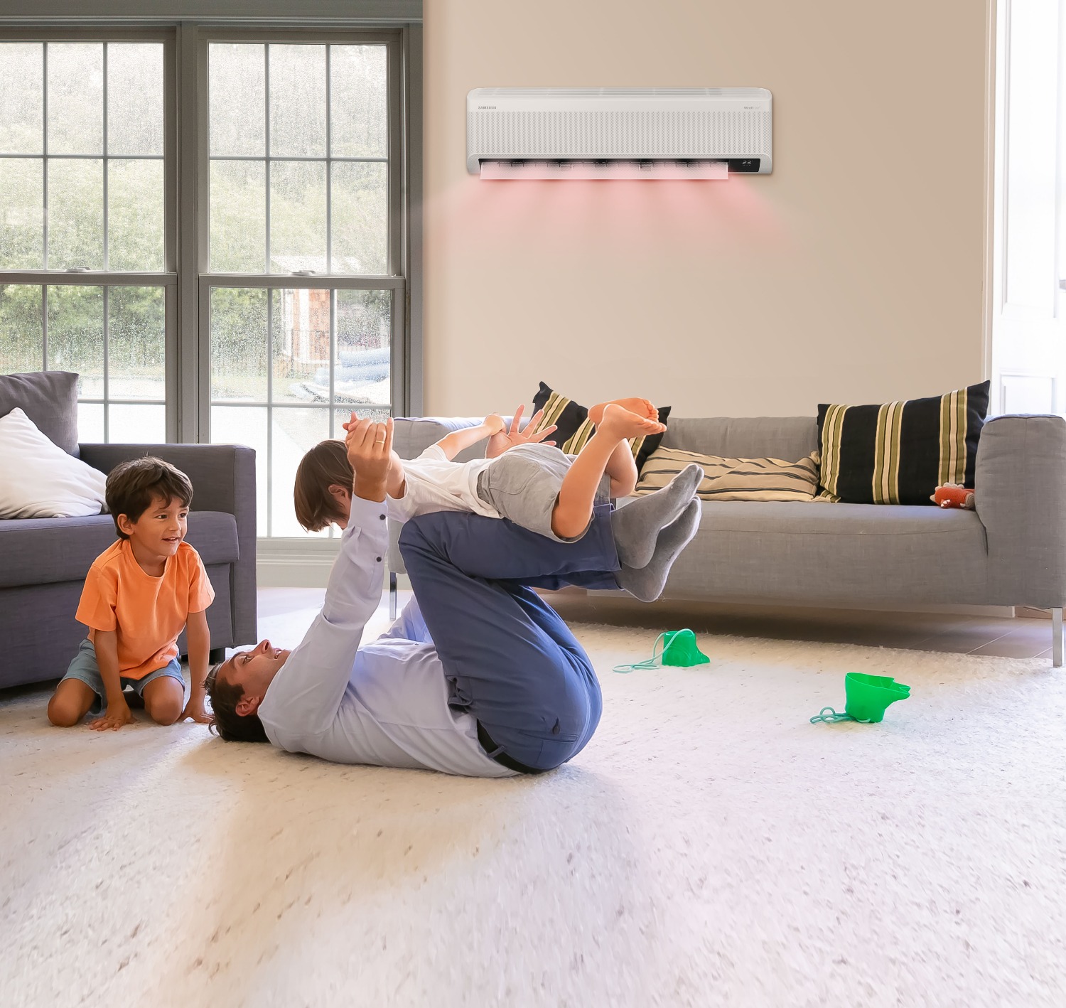 Windfree de SAMSUNG para estos meses de lluvia y calor