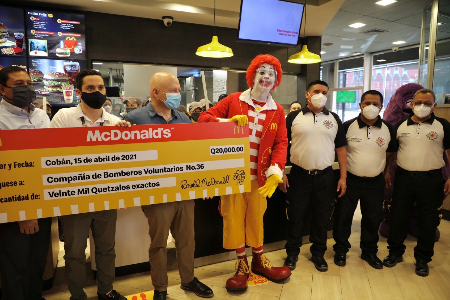 McDonald’s inaugura su segundo restaurante en Cobán