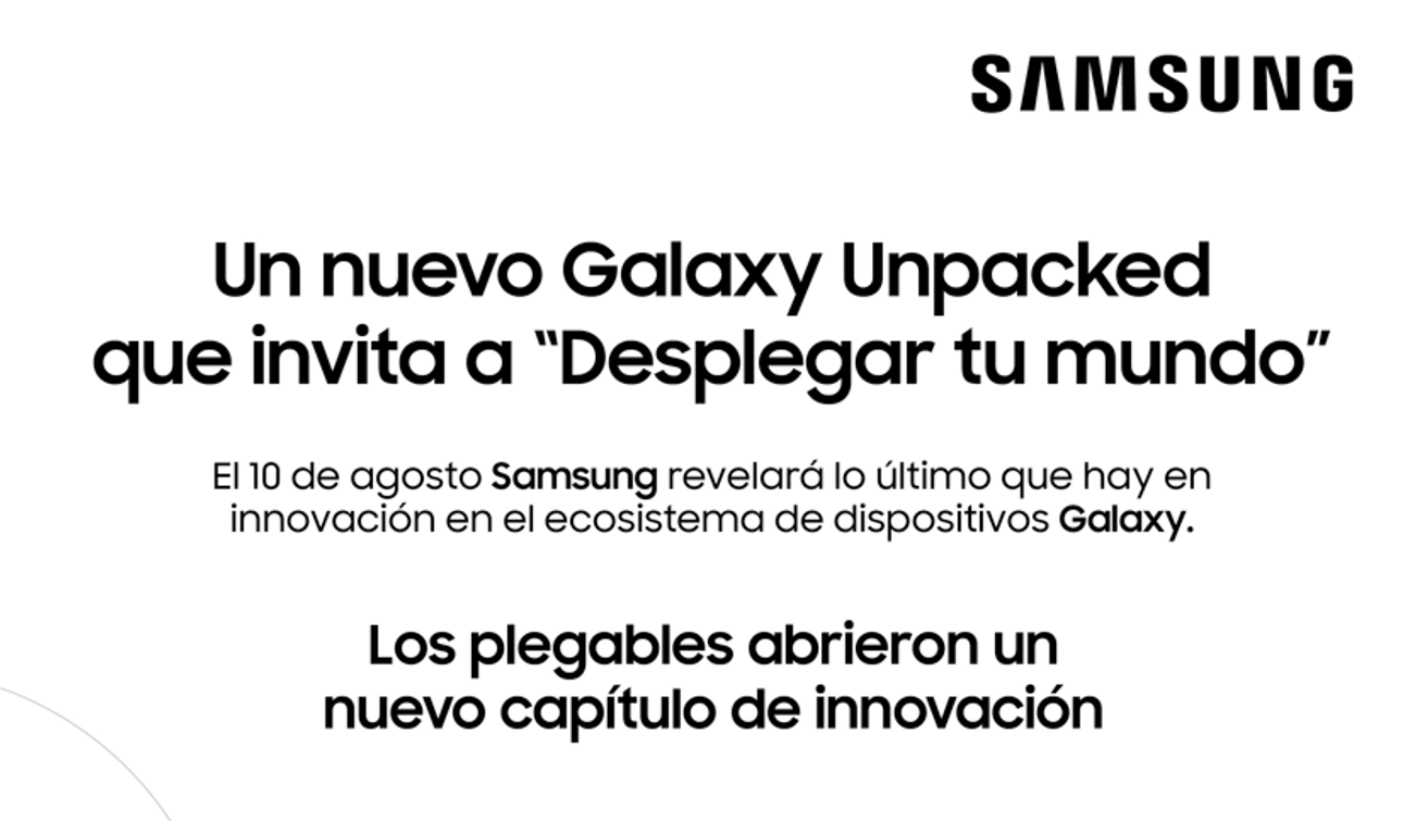 Un nuevo Galaxy Unpacked