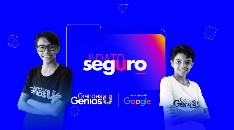 ‘El dato seguro’, la nueva serie de videos sobre seguridad digital para niños y niñas creada por Grandes Genios y Google Colombia