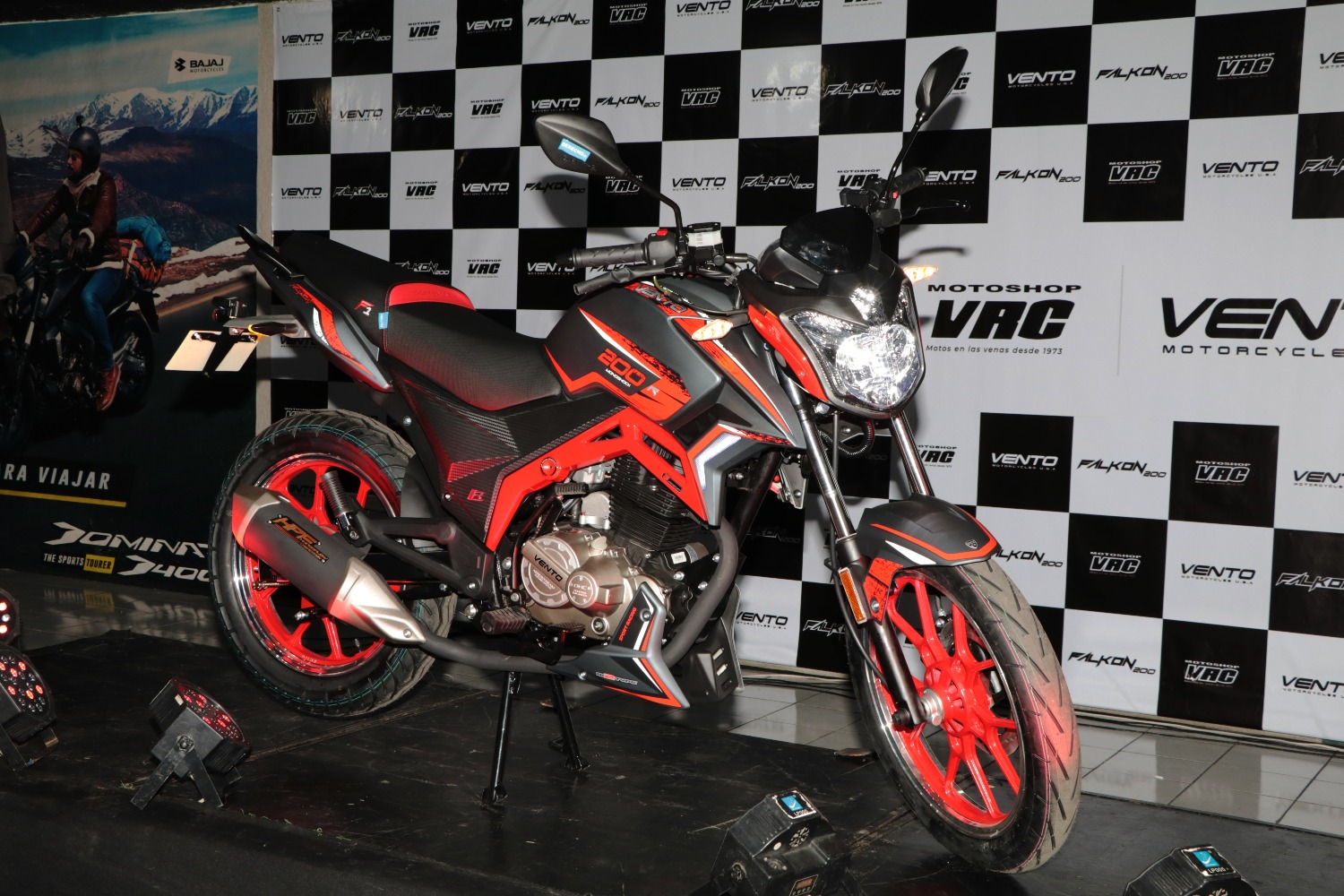 Motoshop VRC trae a Guatemala la motocicleta Falkon 200 