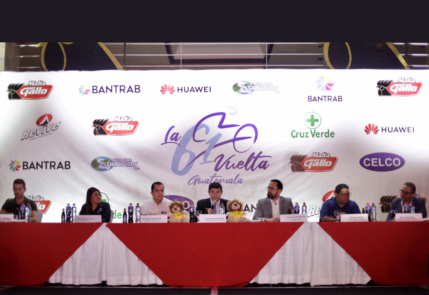 La Vuelta Ciclística a Guatemala vuelve en su edición 61 