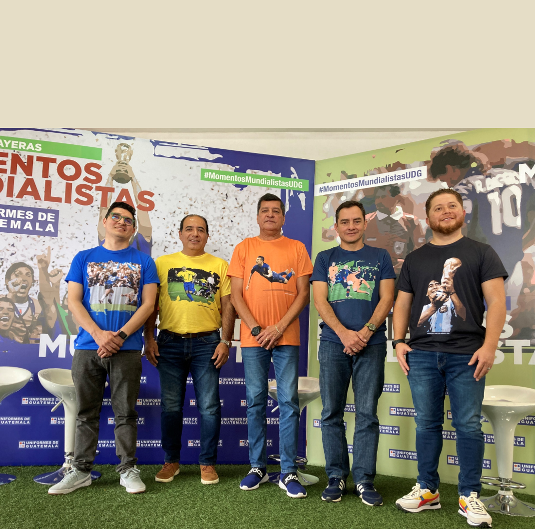 Uniformes de Guatemala presenta su colección “Momentos Mundialistas”