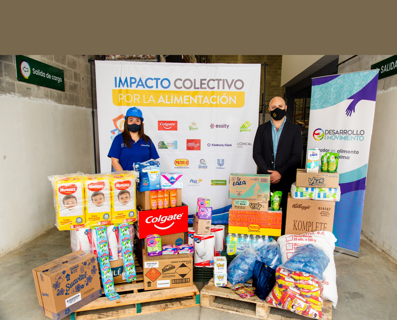 Donación de alimentos a familias en situación de vulnerabilidad