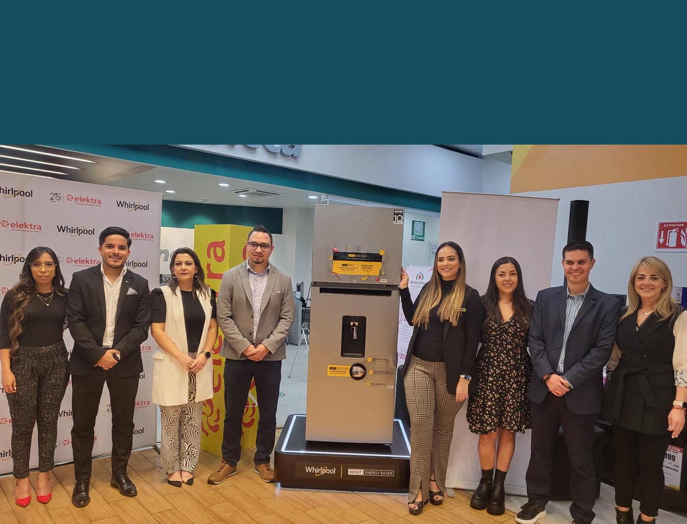 Whirlpool y Tiendas Elektra Guatemala  presentan los refrigeradores Xpert Collection 