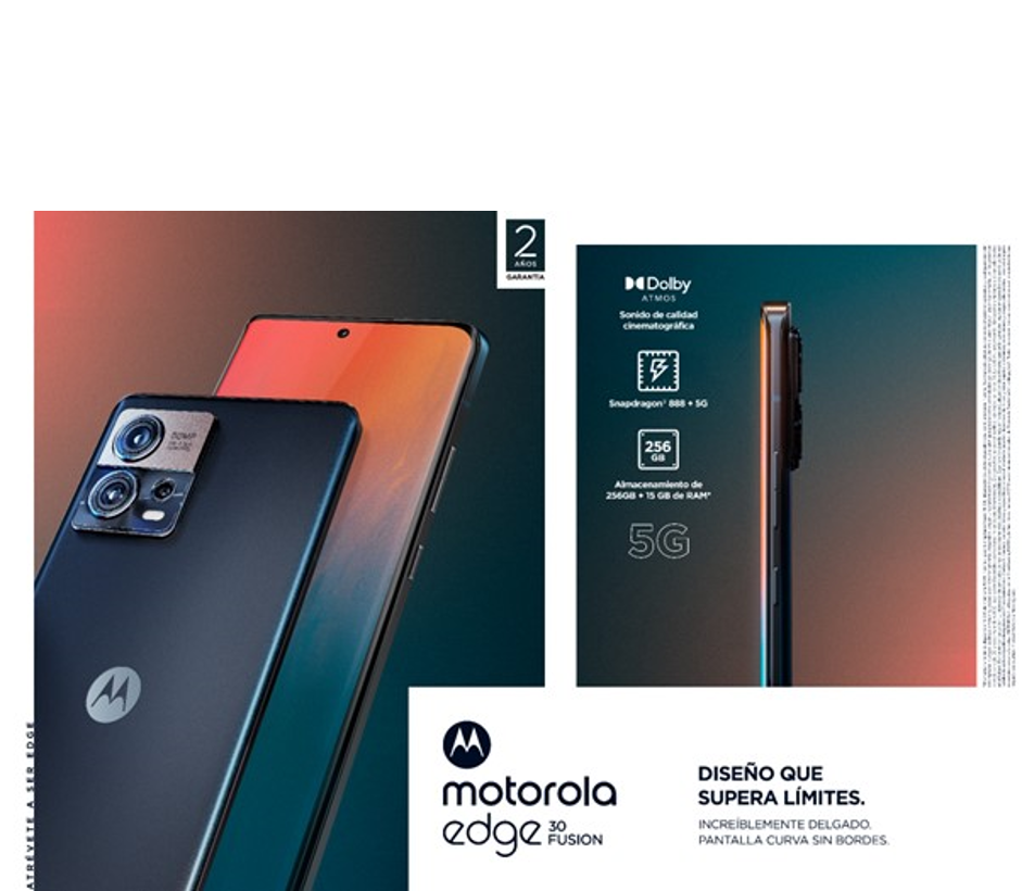 Lanzamiento de los nuevos motorola edge: #AtréveteASerEdge 