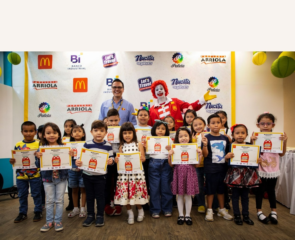 McDonald’s anuncia ganadores del concurso de dibujo