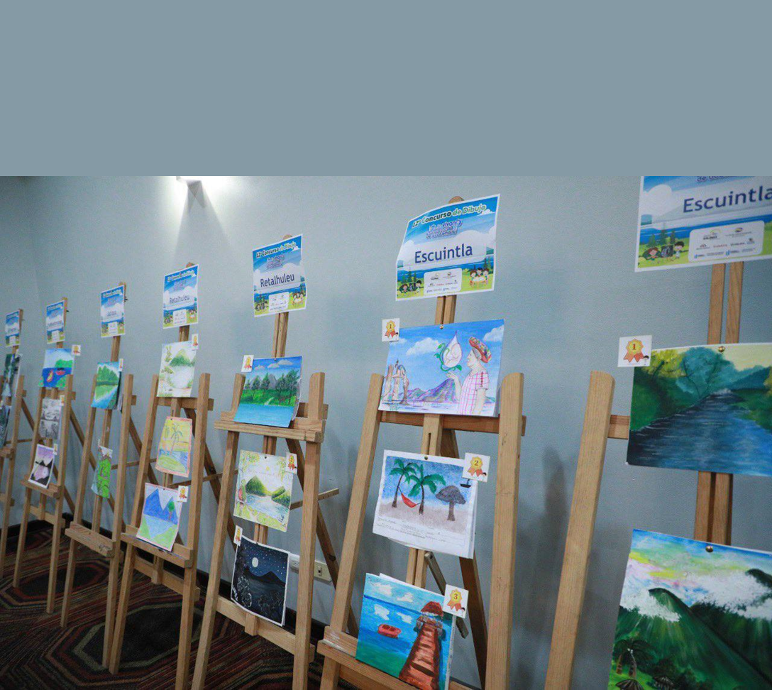 El 12º. Concurso Nacional de Dibujo  “Que Vivan Nuestros Lagos de Guatemala” es premiado