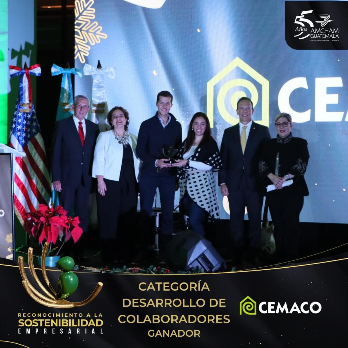 CEMACO recibe reconocimiento por el desarrollo de sus colaboradores