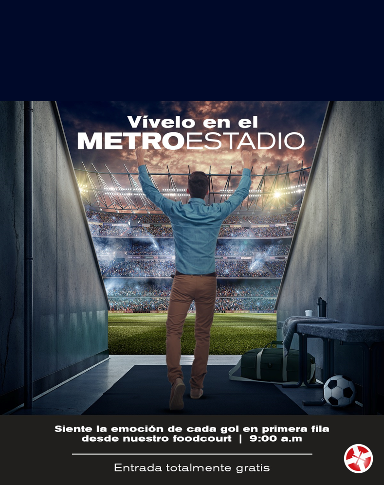 VIVE LA EXPERIENCIA DEL FÚTBOL EN EL METROESTADIO