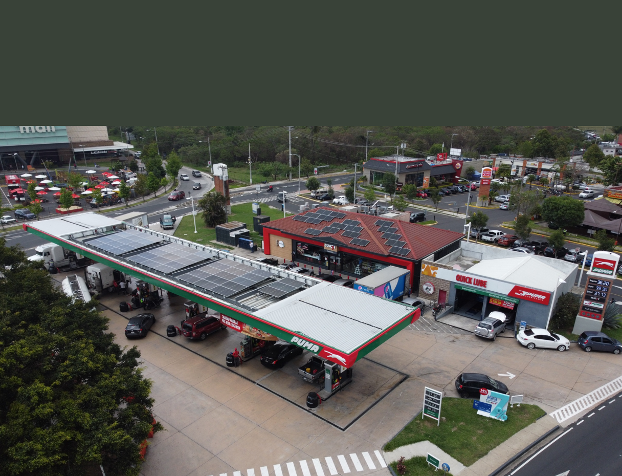 PUMA ENERGY AVANZA EN CENTROAMÉRICA, UTILIZANDO PANELES SOLARES,