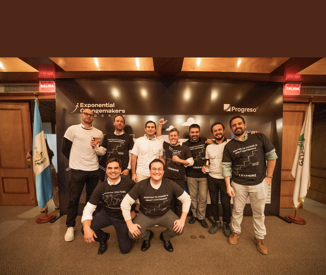 GANADORES DEL PROGRAMA  EXPONENTIAL CHANGEMAKERS 2022 DE PROGRESO X