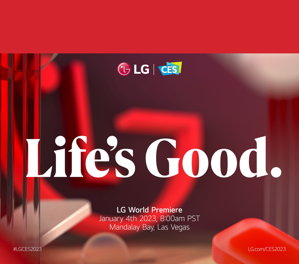EL CEO DE LG COMPARTIRÁ LA VISIÓN DE LA COMPAÑÍA EN CES 2023