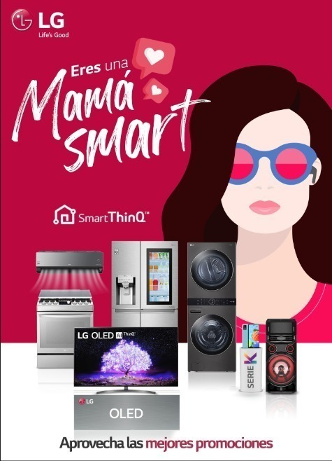 LG y Tiendas MAX Celebran a Mamá  con tecnología que va al ritmo de su vida