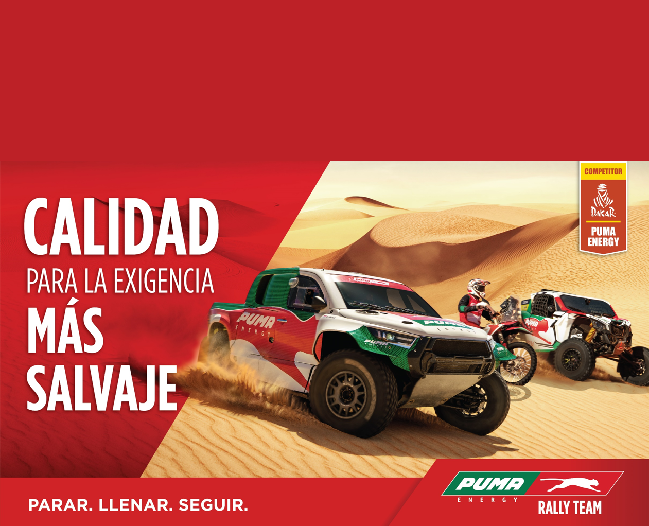 EL PUMA ENERGY RALLY TEAM AVANZA EN EL DERROTERO DEL DAKAR 