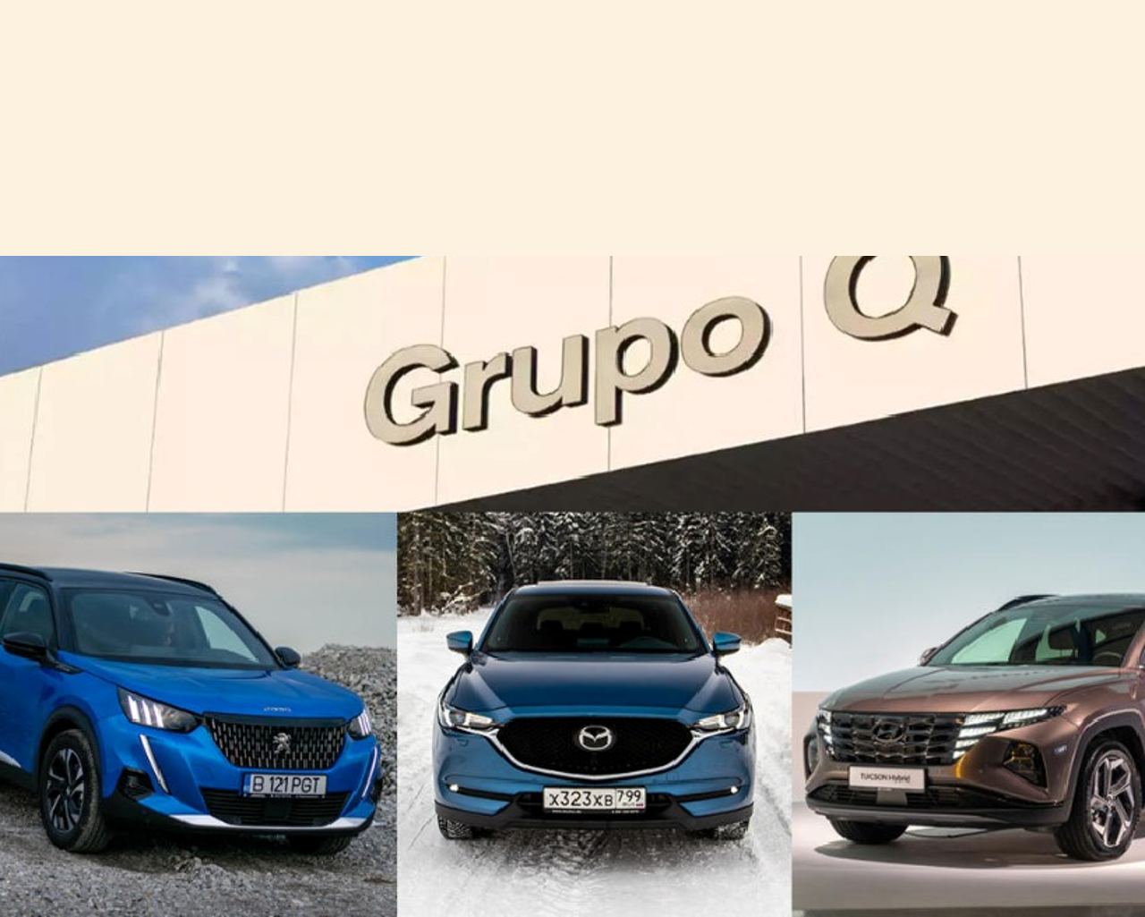 GRUPO Q ES EL NUEVO REPRESENTANTE EN GUATEMALA  DE  HYUNDAI, MAZDA Y PEUGEOT