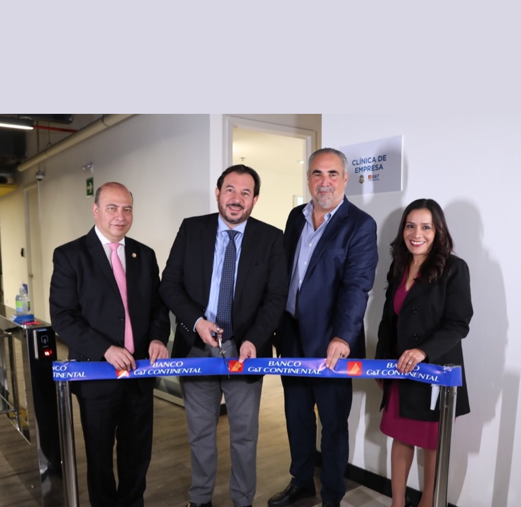 “UN IGSS MÁS CERCA DE TI”  INAUGURACIÓN DE DOS CLÍNICAS  EN BANCO G&T CONTINENTAL