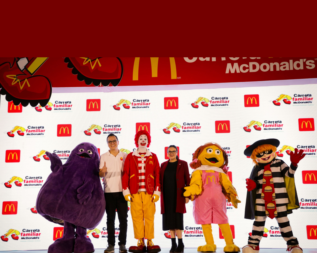 El 26 de febrero se realizará la Carrera Familiar McDonald’s  en la Capital y Quetzaltenango