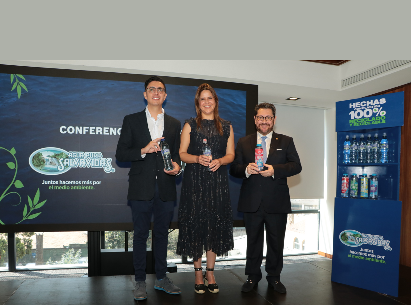 Envases de Agua Pura Salvavidas 20 onzas serán 100% reciclados y reciclables 