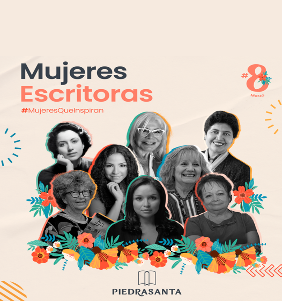 Editorial Piedrasanta presenta una campaña para conmemorar a las escritoras guatemaltecas 