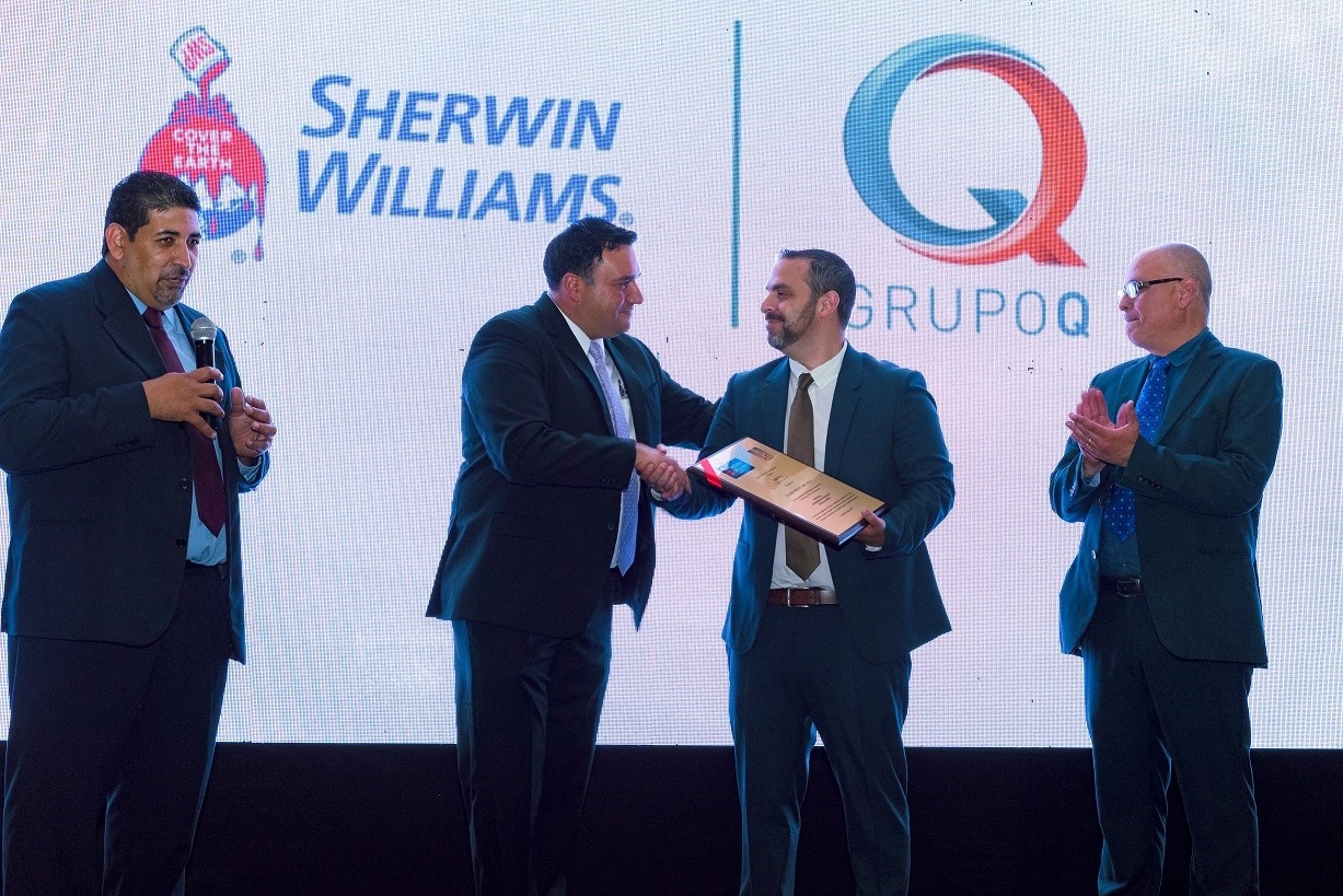Grupo Q Guatemala logra la recertificación A-Plus de Sherwin Williams