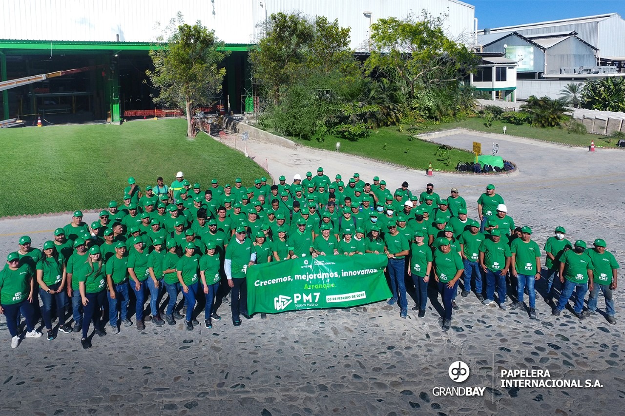 GRANDBAY- PAPELERA INTERNACIONAL SE CONVIERTE EN EL PRODUCTOR MÁS GRANDE DE PAPEL EN LA REGIÓN