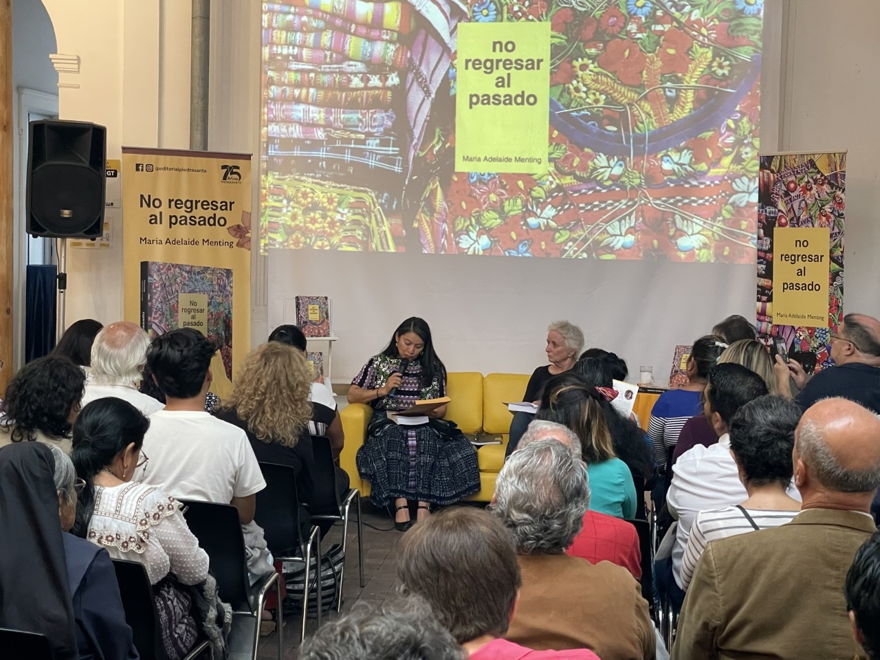 Piedrasanta presenta “No regresar al pasado”: El libro que da voz a las mujeres sobrevivientes del Conflicto Armado en Guatemala