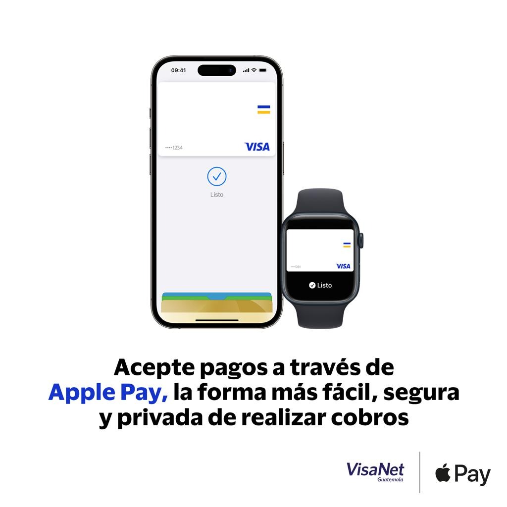 VisaNet Guatemala ya ofrece Apple Pay