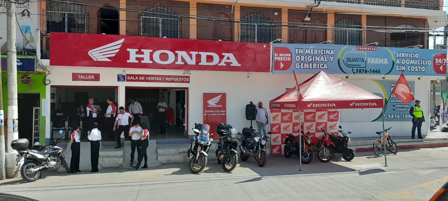 HONDA MOTOS ABRE UNA NUEVA AGENCIA EN GUASTATOYA